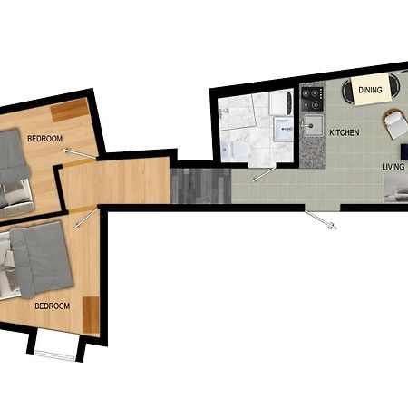 Renovated Jan 24 - Queen Beds - Behind Bryggen Μπέργκεν Εξωτερικό φωτογραφία